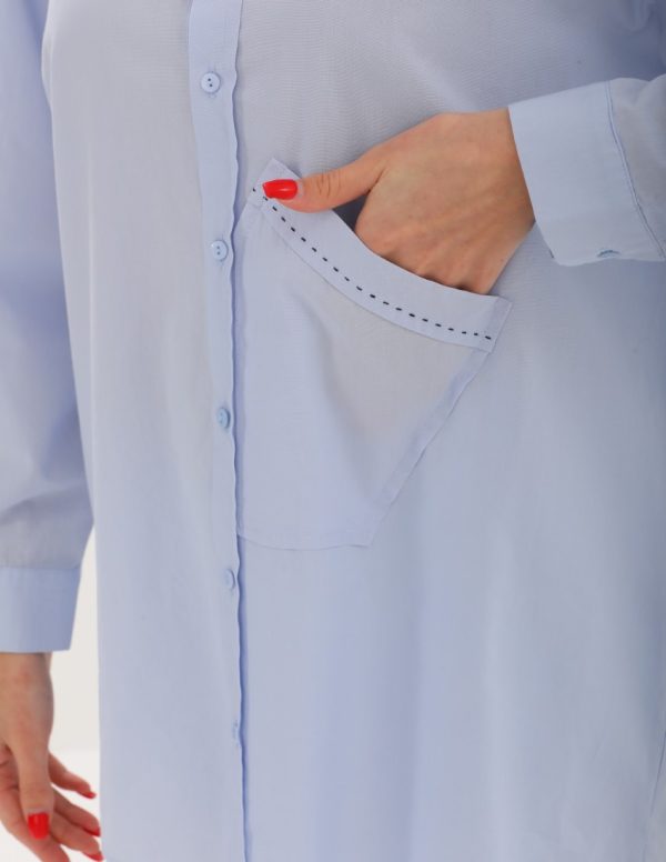 Punto Dikiş Detaylı Gömlek