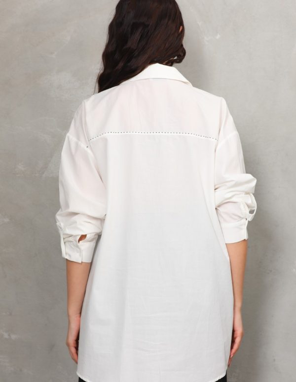 Punto Dikiş Detaylı Gömlek