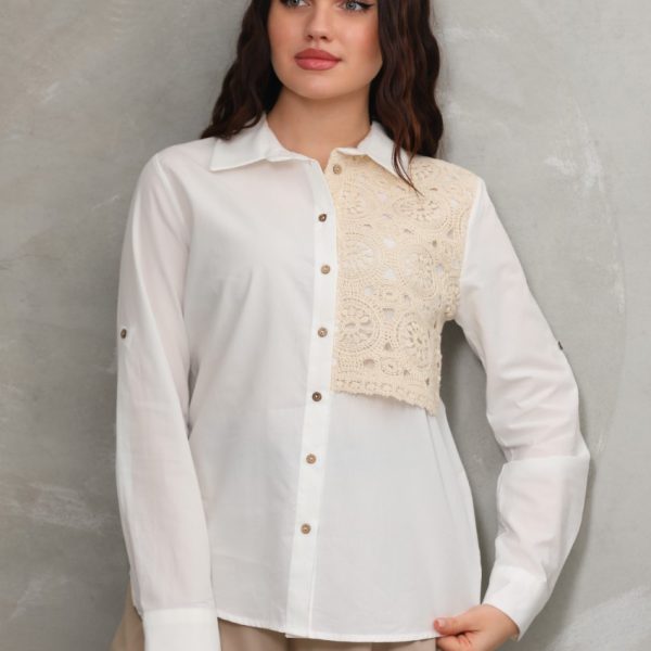 Brode Detaylı Gömlek