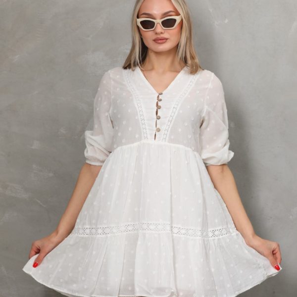 İnci Detaylı Gömlek